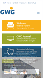 Mobile Screenshot of gwg-weimar.de